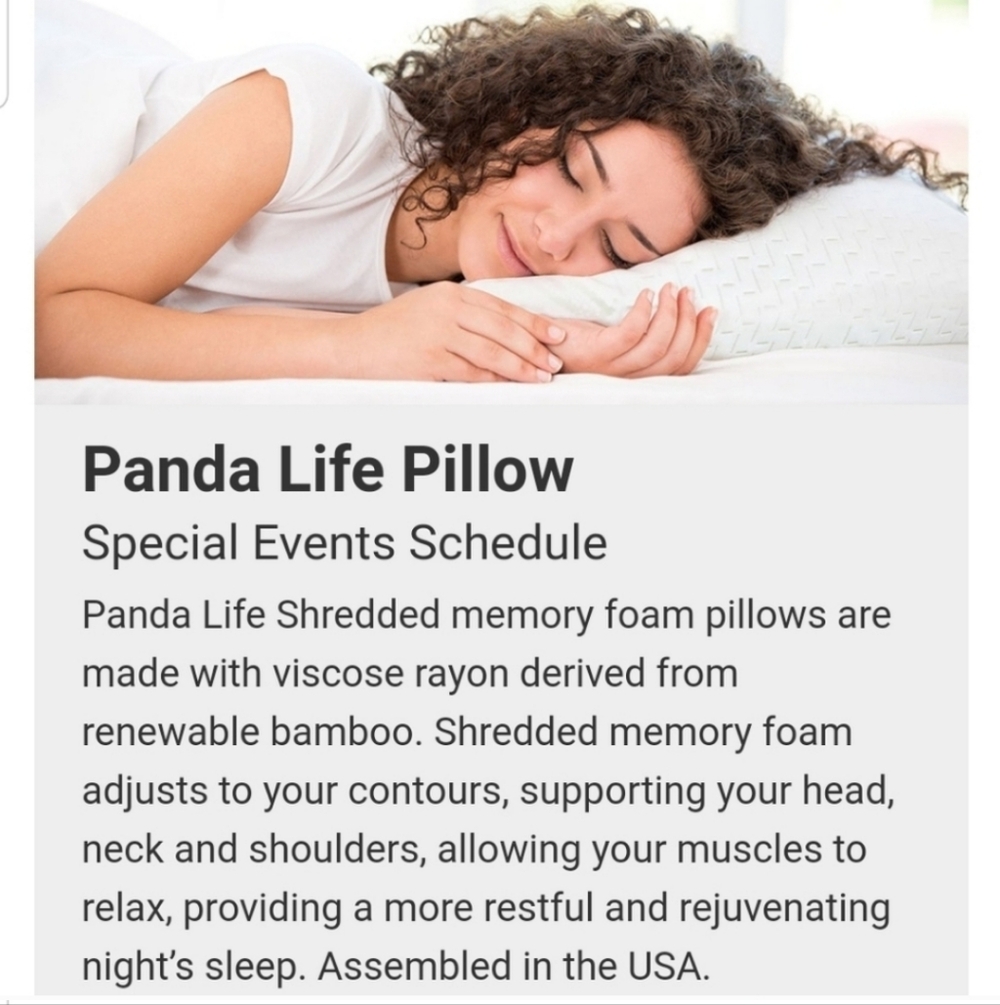 Bamboo #317 Pillow 7" Shredded Memory Foam Soft Removable Zip Cover - Picture 4 of 15
